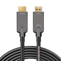 Armored HDMI 2.1 AOC, Type A to Type A Hybrid HDMI 8K Active Optical Cable