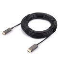 DisplayPort 1.4 to HDMI 2.0 AOC, Hybrid 18Gbps 4K60 Active Optical Cable