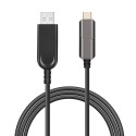 USB 3.0 AOC, Type-A Male to Type-C Male, Hybrid 5Gbps USB 3.0 Active Optical Cable