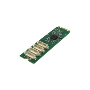 M.2 B+M Key to 4-por...