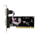 PCI 2-port DB9 RS232 Serial Card with WCH CH351Q Chipset