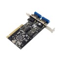 PCI 2-port RS422/485 Serial Adapter Card