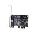 PCIe x1 MCS9901 1-port DB25 IEEE1284 Parallel Adapter Card - SPP/EPP/ECP