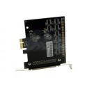 PCIe x1 XR17V358 8-port RS232 Serial Adapter Card with DB62 to DB9 Breakout Cable