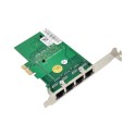 PCIe x1 4-port RJ45 1GbE Gigabit Ethernet Network Interface Card