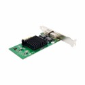 PCIe x4 2-port RJ45 Intel JL82576EB Chipset Gigabit Ethernet Network Interface Card