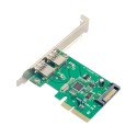 PCIe x4 2-port USB 3.1 Type-A USB Host Card