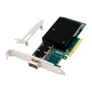PCIe x8 Single QSFP+...