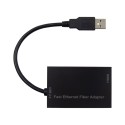 USB 2.0 Type-A to SFP Fast Ethernet Network Adapter