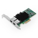 10GBase-T Dual Copper Port Intel X550-AT2-BASED Low Latency Ethernet Network Interface Card