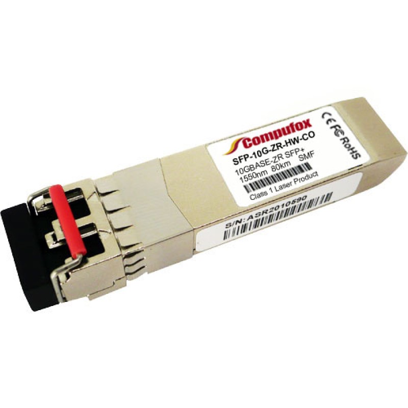 Huawei SFP-10G-ZR Compatible 10GBASE-ZR SFP+ Transceiver (SMF, 1550nm, 80km, LC, DOM)
