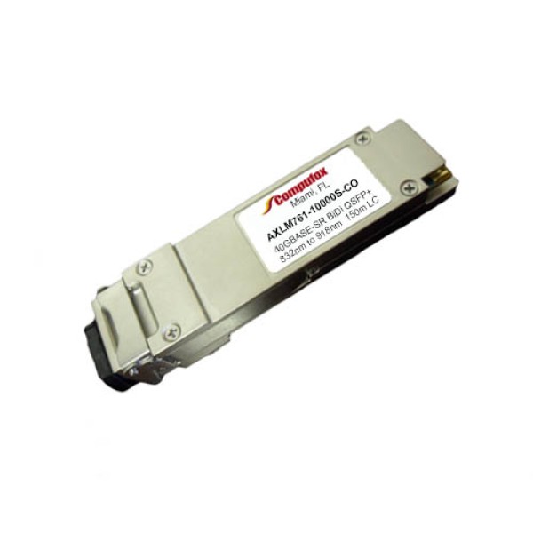 Netgear AXLM761-10000S Compatible 40GBASE-SR BiDi Duplex Transceiver (MMF, 832nm - 918nm, 150m, LC)