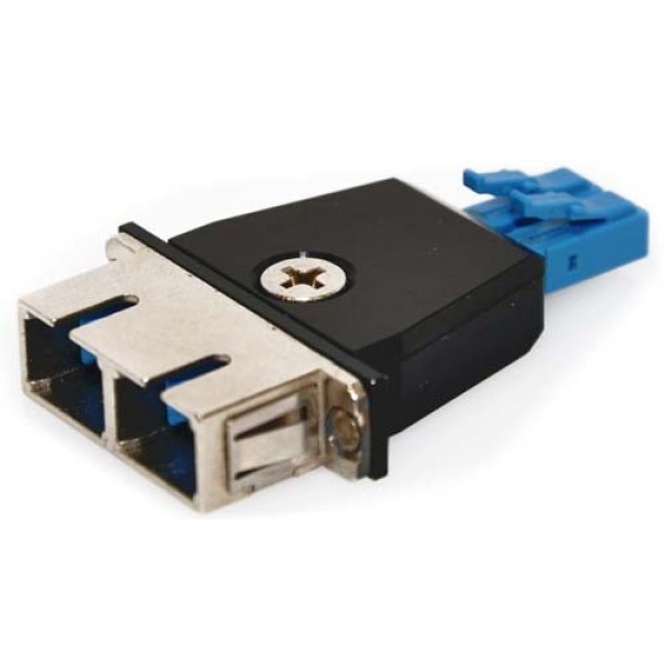 LC Male to SC Female Fiber Optic Adapter