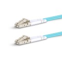 Armored Duplex OM3 50/125 Multimode Fiber Optic Patch Cable