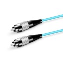 Armored Simplex OM3 50/125 Multimode Fiber Optic Patch Cable