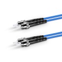 Armored Duplex OS1 9/125 Singlemode Fiber Optic Patch Cable