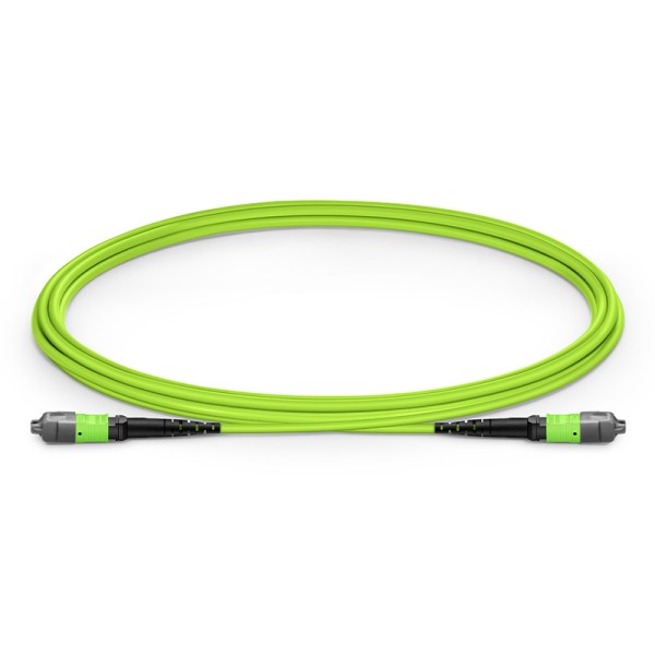 Multimode MPO-12 (Female) to MPO-12 (Female) Trunk Cable (12 Fiber, 50/125 OM5, Type B, LSZH)