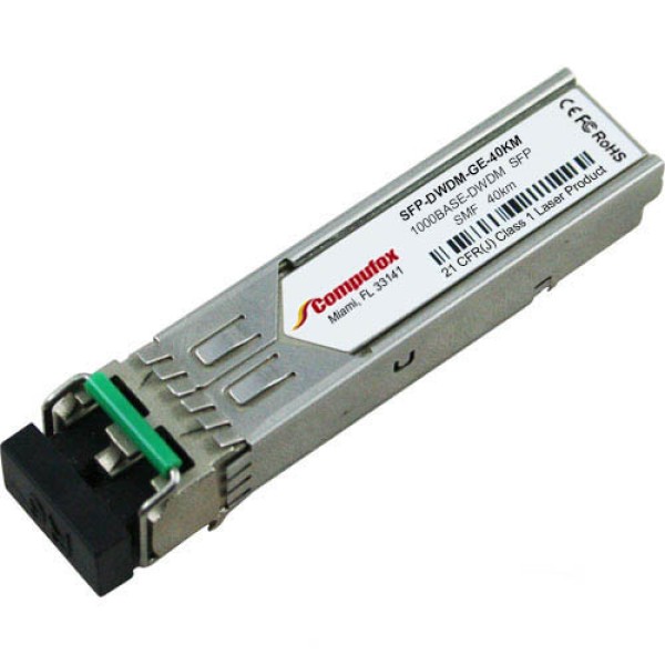 SFP-DWDM-GE-40KM - 1000Base-DWDM SFP Transceiver (SMF, C17-C61, 40km, LC, DOM)