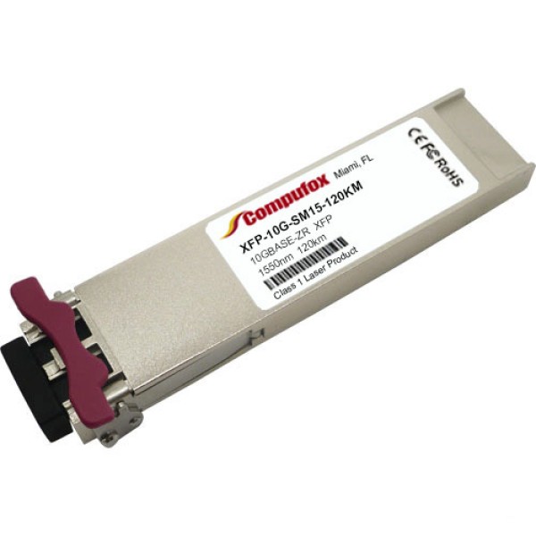 XFP-10G-SM15-120KM - 10GBase-ZR XFP Transceiver (SMF, 1550nm, 120km, LC, DOM)