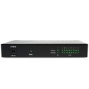 Dual Fiber 10/100Base-TX to 100Base-EX Fast Ethernet Standalone Fiber Media Converter, 1-port Fiber & 8-port RJ45, 1310nm Singlemode, 40km